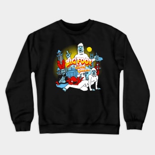 Bigfoot in little China Crewneck Sweatshirt